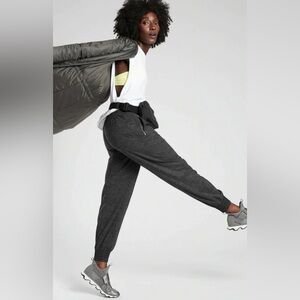 Athleta Camden Printed Jogger, Black Moire